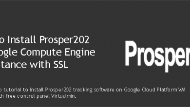 install Prosper202 on Google Compute Engine