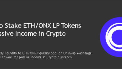 How to Stake ETH/ONX LP Tokens