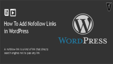 How To Add Nofollow Links in WordPress